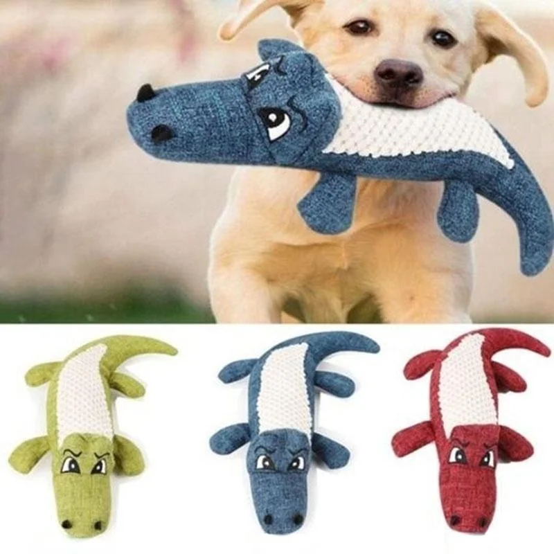 

Dog Plush Sound-Sounding Pet Toy Interactive Cartoon Animal Plush Toy Pet Supplies