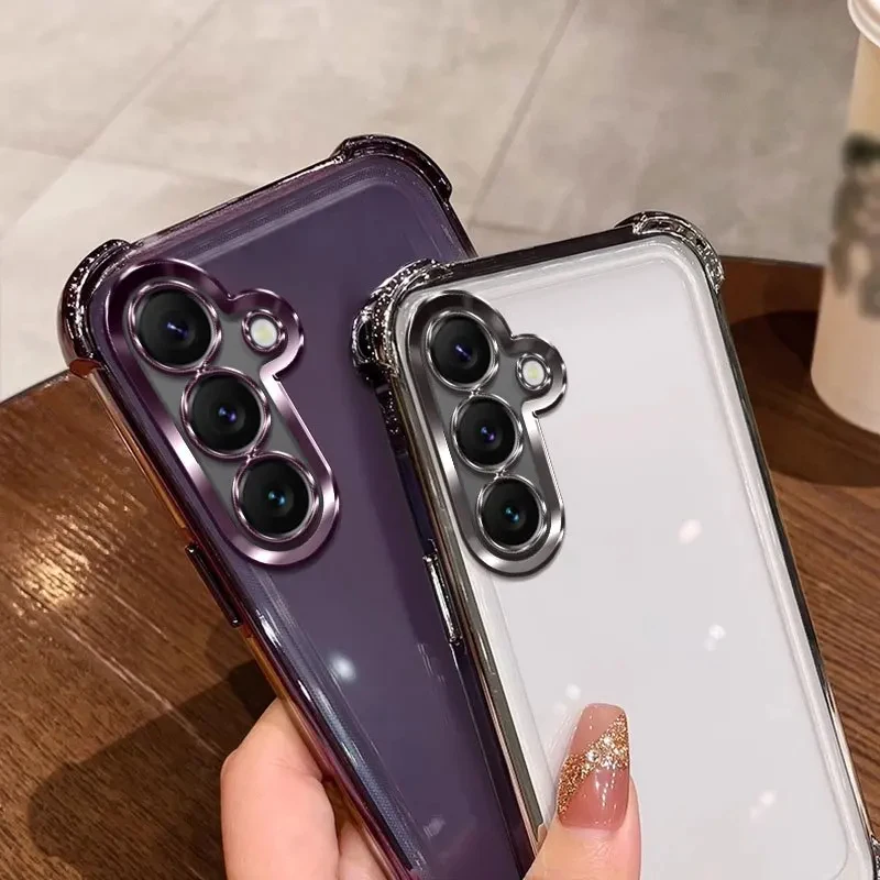 Thickening Anti-Drop Textured Silicone Phone Case with Reinforced Corners