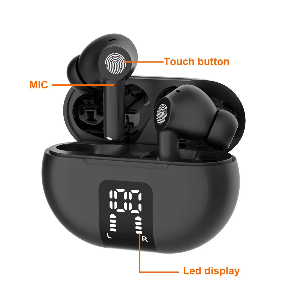 Translator Earbuds Real-Time Language Translator Headphones with BT Connectivity Translation in Over 100 Languages Standby Time