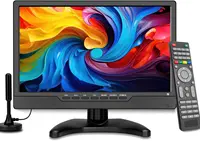 14 Inch LED HD TV,Portable Small Television with HDMI Input,Built-in Digital Tuner/HDMI/USB/DC-12IN-Supports Wall-Mounted-for