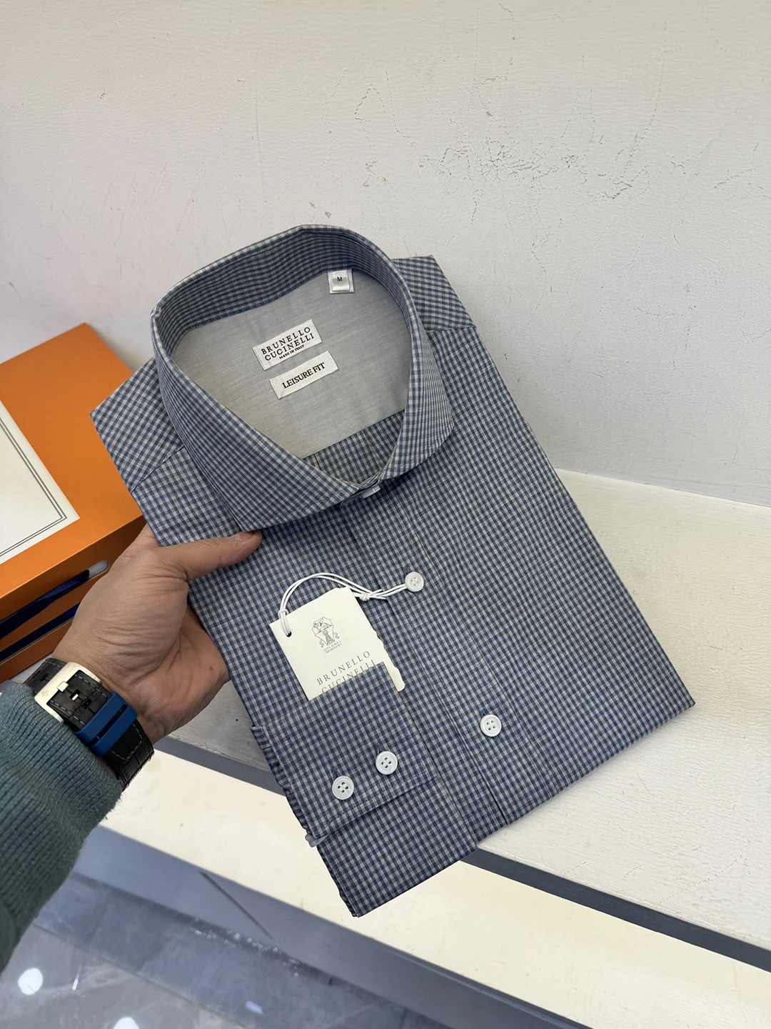 

Cashmere Blend Shirt cotton men new Business Casual fashion Thickening Warm high-quality Long sleeve shirt Old Money