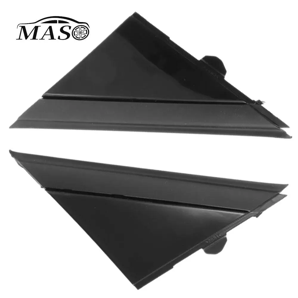 

Molding Door Mirror Triangle plate Cover Glossy Black Flag Cover A-pillar Triangle for Fiat 500 2012-2019 1SJ85KX7AA 1SD00KX7AA