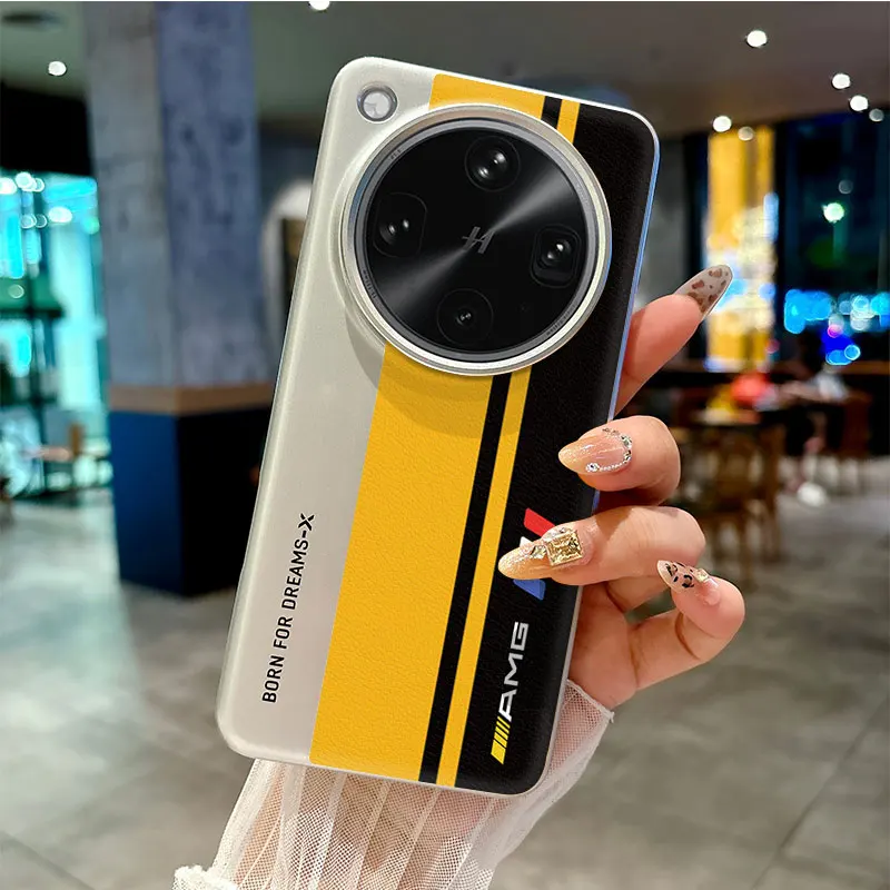 Color-Block Anti-Drop Anti-Fingerprint Phone Case with Camera Protection