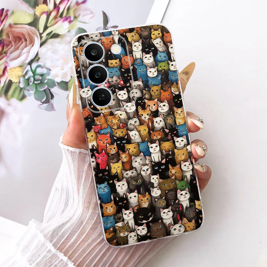 Cool Robot Animal Painted Soft Slim Phone Case