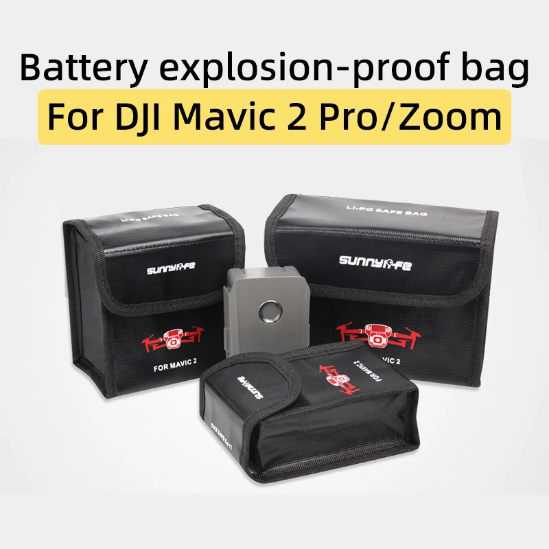 Per Dji Mavic 2 Pro/Zoom Drone Fly Battery Custodia Antideflagrante Custodia Sicura Accessorio Di Protezione Ignifugo Ignifugo