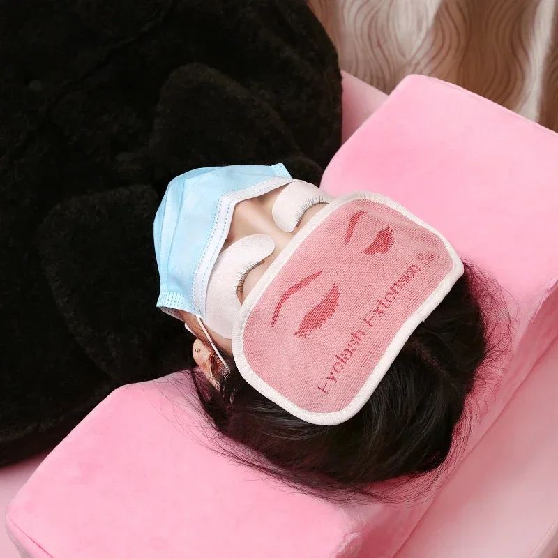 Professionelle Wimpernverlängerung Stirn Weiches Handtuch Aufkleber Ständer Gepfropfte Wimpern Pads Tablett Palette Wimpern Halter Schönheitssalon Werkzeug – Detail 4