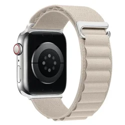Alpine Loop Nylon Band with C - Hook Bracelet - S10 - 46 42 44 45 49MM (Starlight)