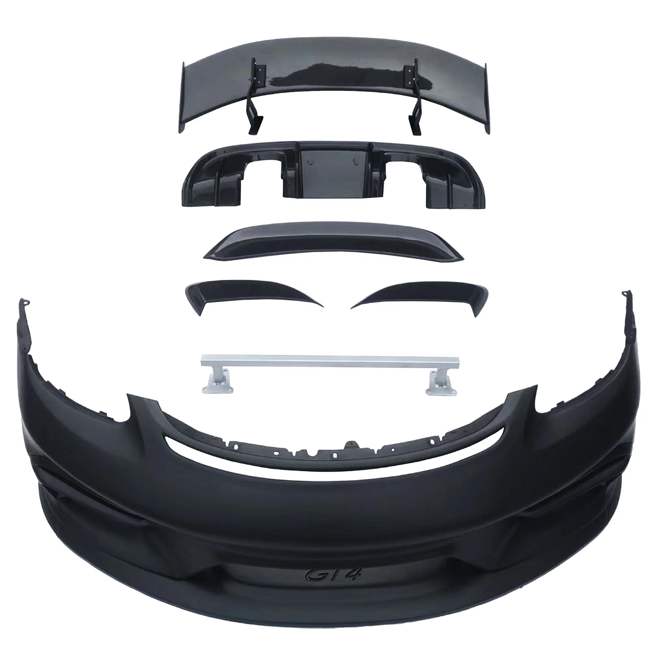 2016-2019 718 Boxster Gt Bodykit Per 718 Cayman Tuning Body Kit Per Porsche Retrofit Body Kit Per 718 Kit Aerodinamico