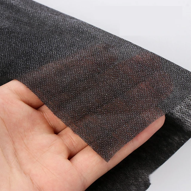 Interfacing Fabric Resin Iron On Lining DIY Patchwork Craft Garment Bags  Hat Sewing Decor Accessories Supplies