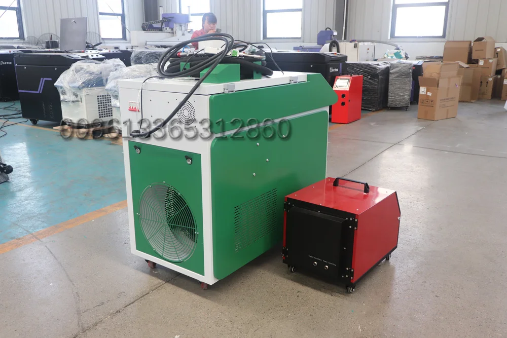 Maxcool Dual Wire Feed Fiber Laser Weld over 6mm-8mm Metal Cut Clean All in 1 Laser Machines for Sale 3