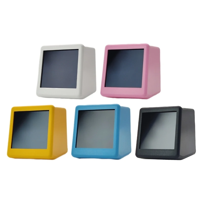 

Мини-часы с Wi-Fi, 1,54-дюймовый экран, интеллектуальный датчик температуры и влажности на открытом воздухе