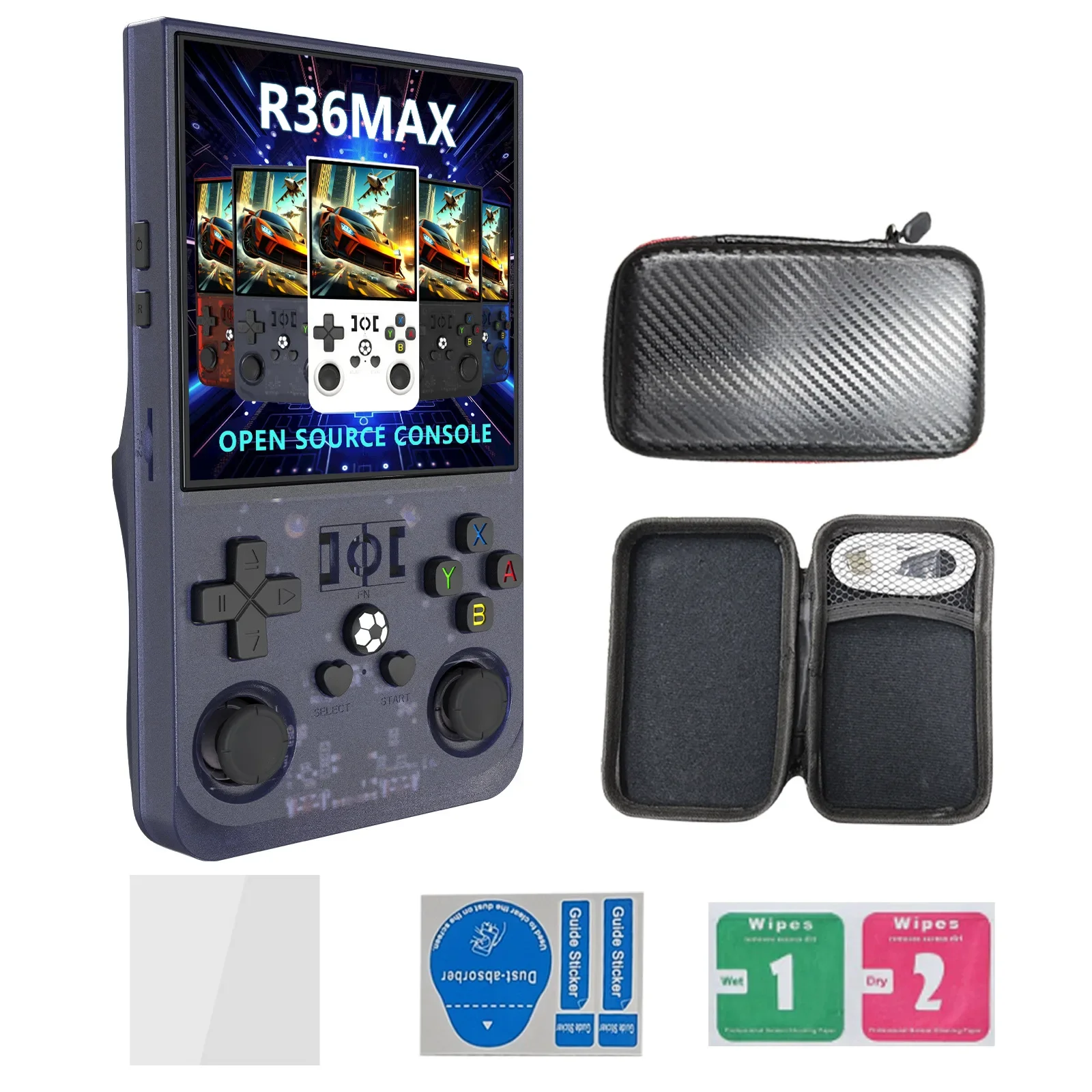 R36MAX クリアブルー 128GB ゲームコンソール ほぼ新品