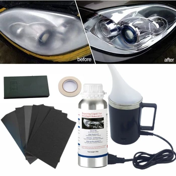화학 광택제 헤드라이트, 액체 폴리머 헤드라이트, 광택 헤드라이트 키트, DIY 자동차 도구 세트