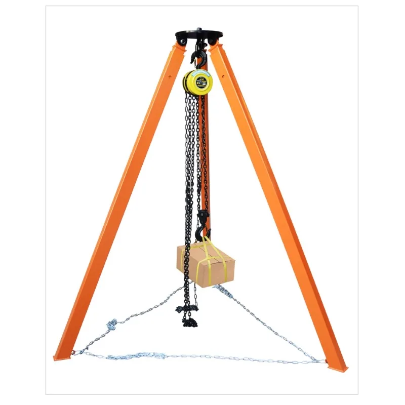 

Hanging hoist bracket, small telescopic tripod, electric hoist, lifting triangle bracket, manual hoist, manual hoist