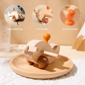 Wooden Aircraft Toy - Wooden Toys 2