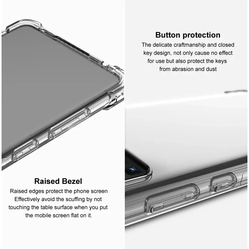 IMAK 360° Protective Crystal Soft Back Case