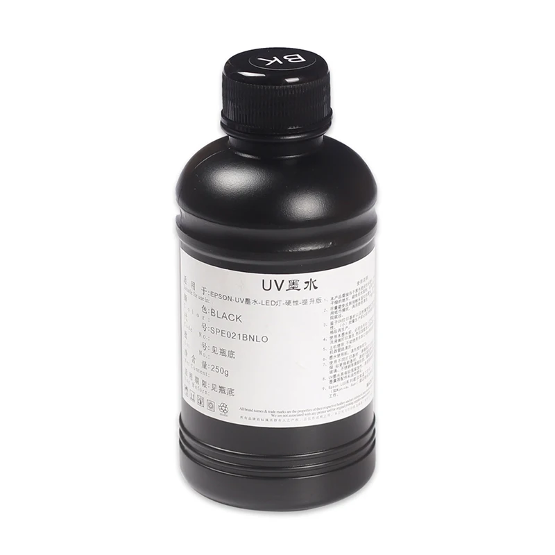 Tinta uv Dura de Epson Tinta da Impressora R1390 R2000 R1900 T50 L805 L800 L1800 Dx4 Dx5 Dx6 Dx7 Tx800 Xp600 Novo 1pc - Imagem 2