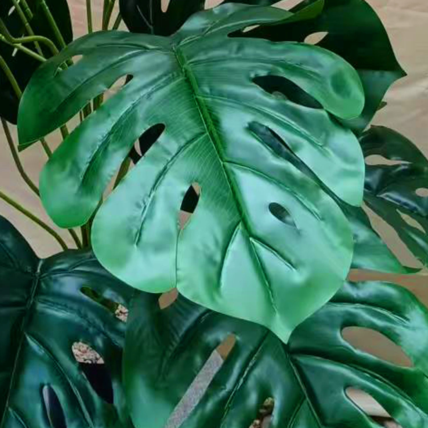 Ornamental Artificial Monstera Plant