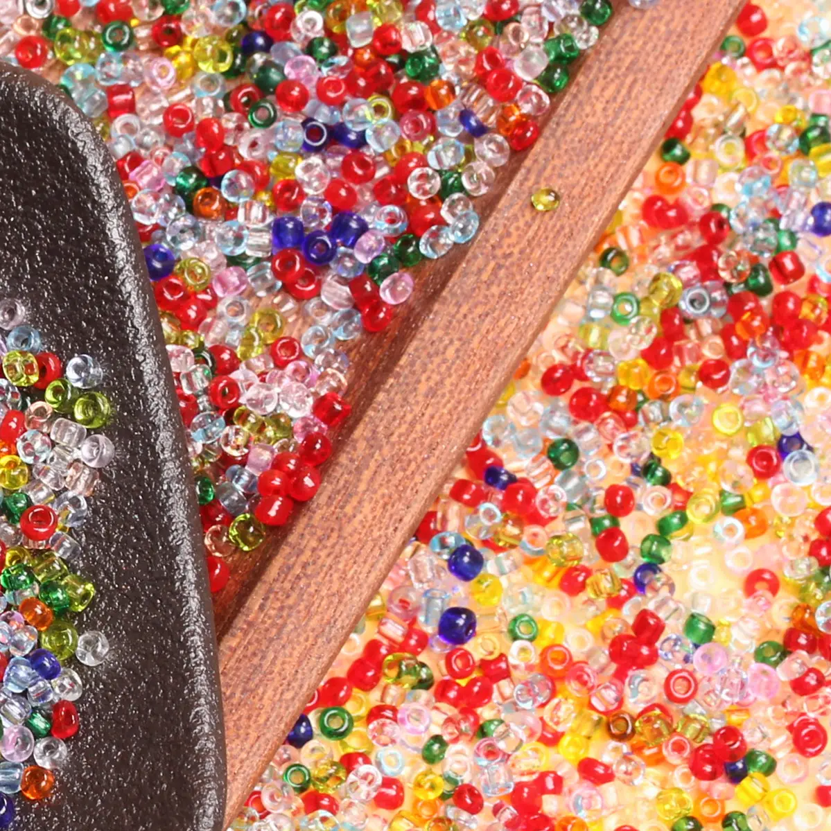 450g/bag Transparent Super Mini 2mm Loose  Round Glass Beads Jewelry Making DIY For Necklace Bracelet Wholesale