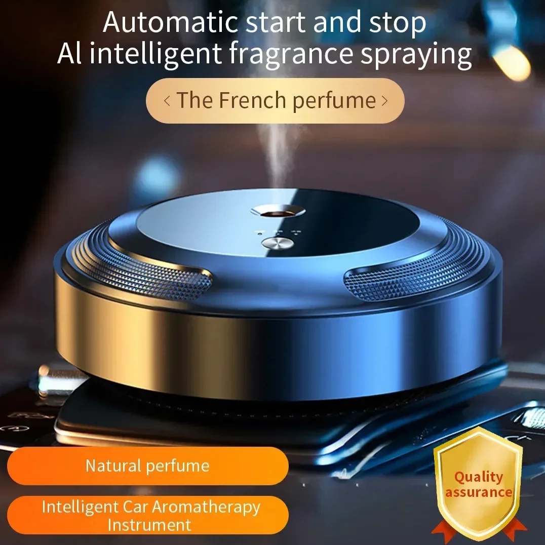 Car Air Freshener Smart Aroma Diffuser Purification Essential Oils Diffuser Office Room Intelligent Aromatherapy Instrument 2