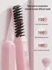 Portable heating comb straightener Charging Negative Ion Hair Comb Wet Dry Dual-purpose Straight Hair Comb 2