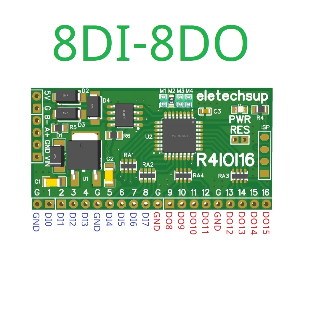 ตัวเลือกสินค้า โมดูลควบคุมอัจฉริยะ RS485 Modbus RTU สำหรับระบบอัตโนมัติ
