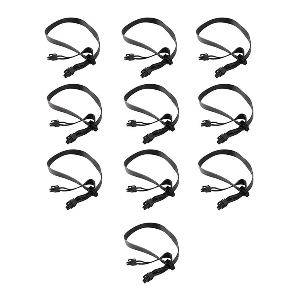 

10Pcs PCI-E 8Pin 1 to 2 Port 6+2Pin Power Supply Cable Dual PCIe 8 Pin for Corsair CX850M CX750M CX600M CX500M CX430M