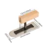 Plastering Trowel Hand Tool Multipurpose Sturdy Easy to Clean Drywall Trowel Building Tool for Wall Concrete Scraping Tool 6