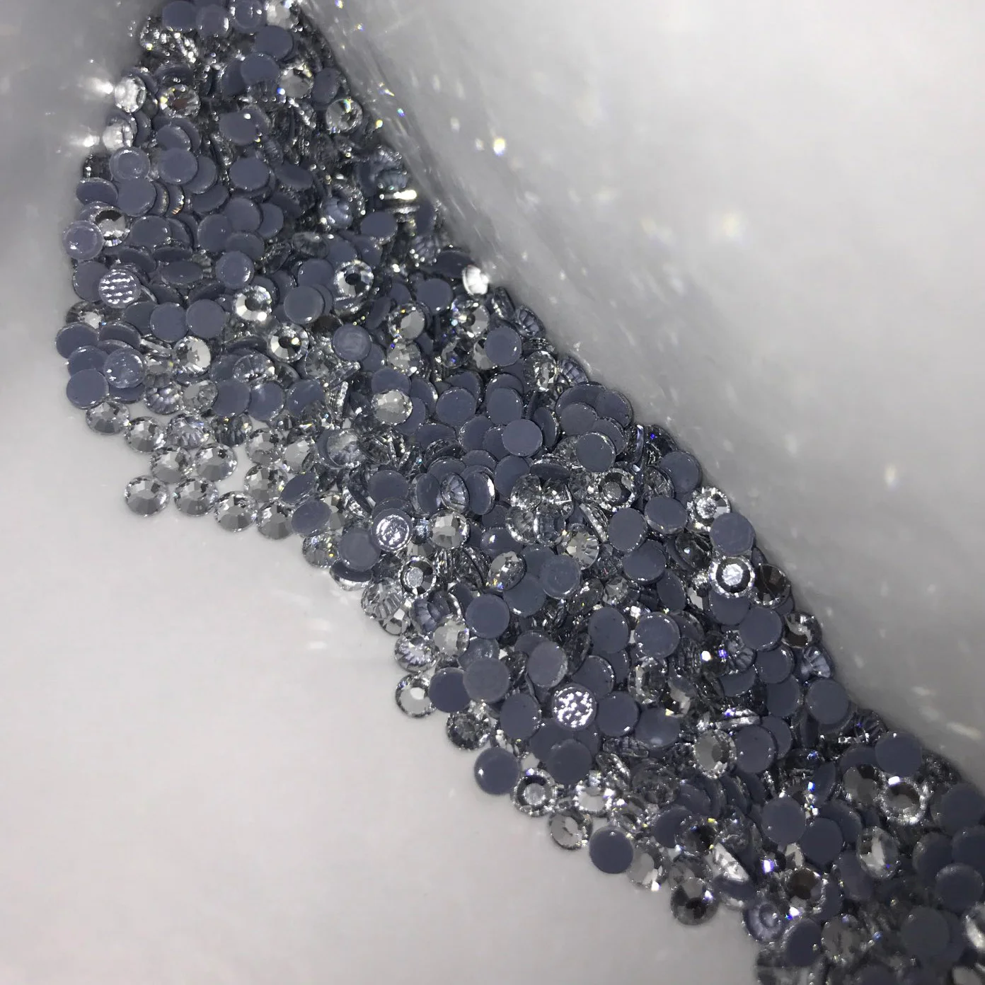 Hot Fix Rhinestones Crystal Clear AB Glass Strass For Nail Art Garment Fabric Decoretions