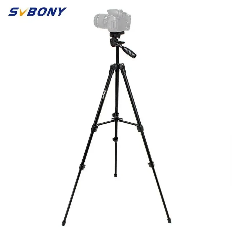 Spotting Scope SVBONY Tripod Portable 49" Travel Aluminum Lightweight for DSLR Cameras Video Spotting Scope Watching with Carrying Bag SV102 SV101 spotting scope