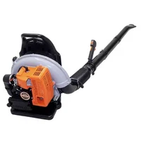 EB650 Leaf Vacuum Two-Stroke Gas Blower Backpack High-Power Snow Blower Park Deciduous Road Dust Removal Wind Fire Extinguisher 1