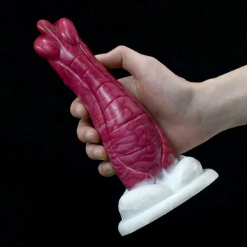 NUUN Alien Color Silicone Simulation Animal Dildo Big Sucker Female G Spot Penis Orgasm Massage Adult Sex Toy Butt Plug 5