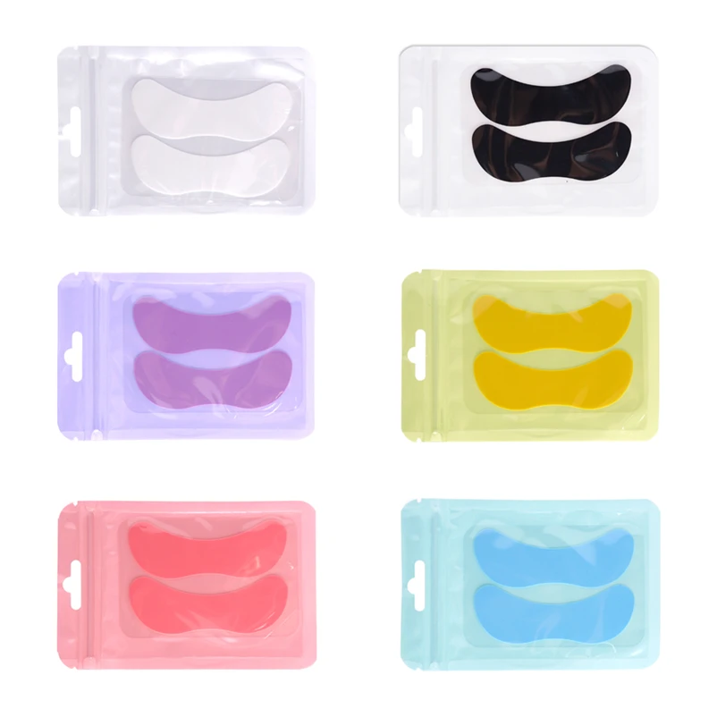 Description Picture 2 of item1pair Eyelash Perm Silicone Eye Pads Lash Extension Under Eye Patches Eyelash Perm Lifting Anti-wrinkle Eye Mask Makeup Tools