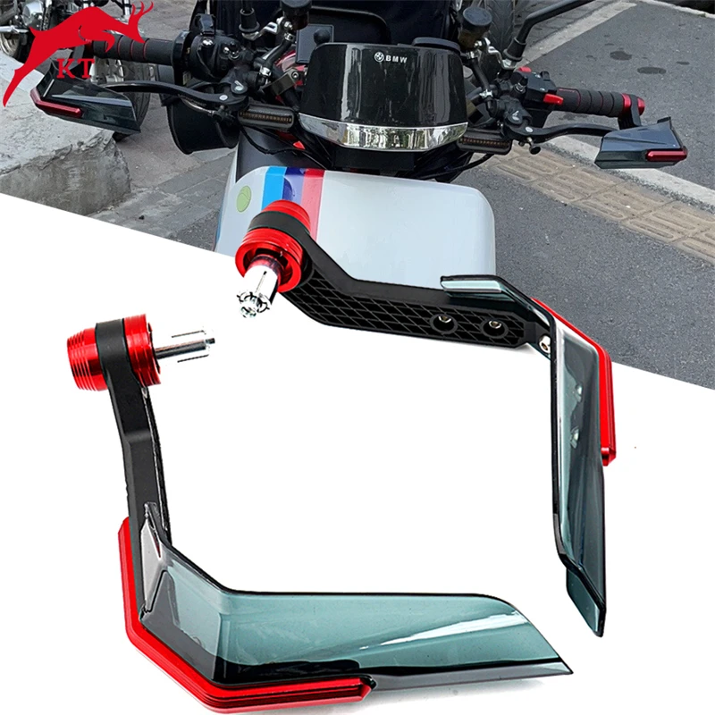 2xMotorcycle Handguard Protector Pare-brise Déflecteur De Vent Froid