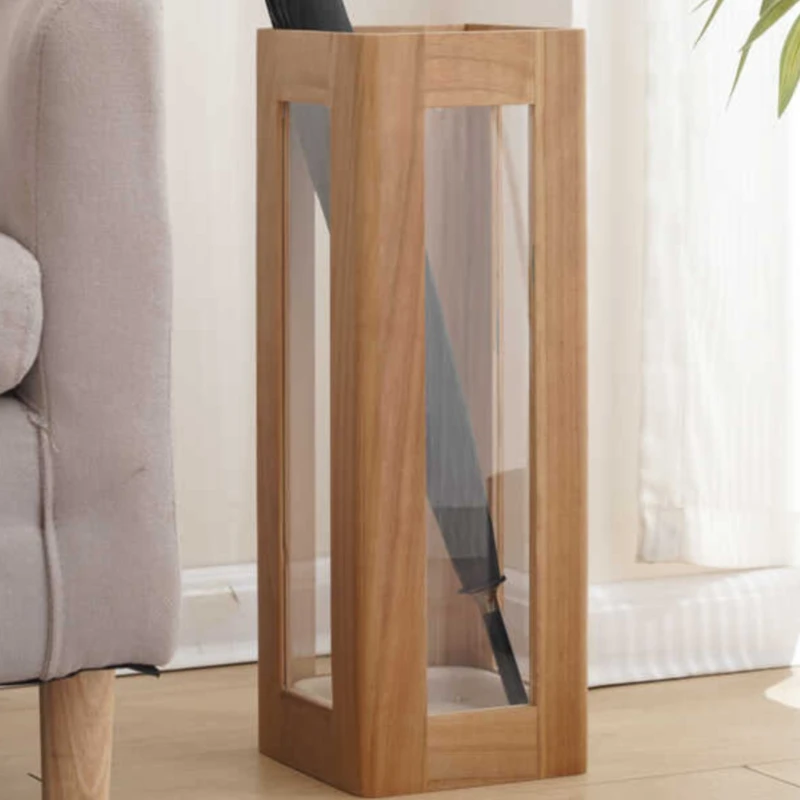 Umbrella Storage Rack Home Door Commercial Hotel Large Capacity Rack Chinese Solid Wood Living Room Furniture