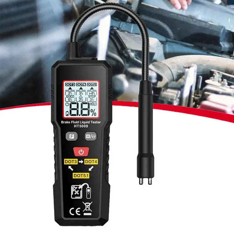 Car Brake Fluid Moisture Tester Auto Brake Fluid Liquid Tester Pen Backlit Oil Moisture Water Detection Car Tool forMost Vehicle 3