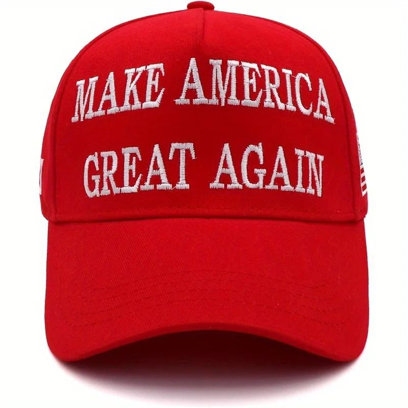 Baseball Cap Baseball Caps 1pc Make America Great Again Hat Take America Back Hat with USA Flag Embroidery Adjustable Mesh Baseball Cap