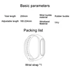 Smart Bracelet For Xiaomi Mi Band 7 Fluorescent Camouflage Wristband Silicone Replaceable Strap For Xiaomi Mi Smart Band 7 6 5 6
