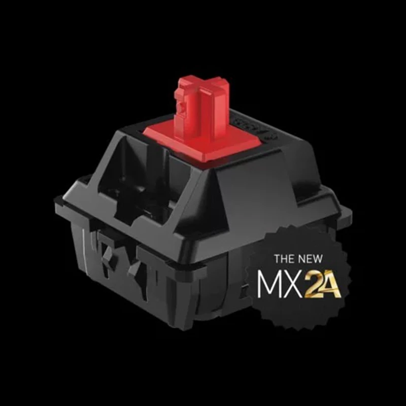 Enhanced Cherry MX Switches - Optimized for Custom Mechanical Keyboards, Factory Lubed