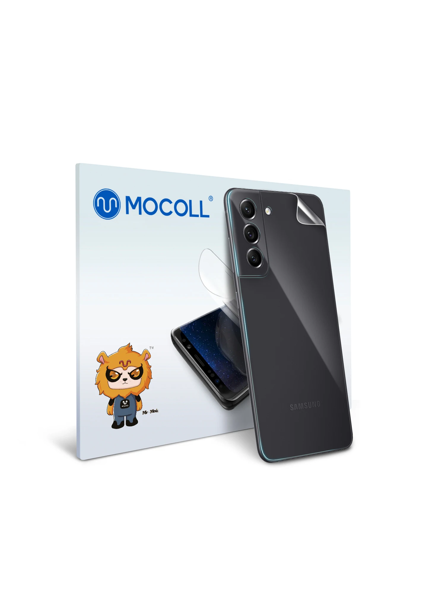 Гидрогелевая защитная пленка MOCOLL для задней панели Samsung Galaxy S22 Plus матовая |