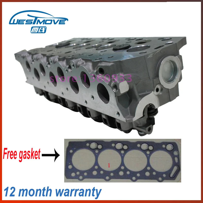 engine : 4D55 4D56 D4BA D4BF D4BH complete cylinder head 22100-42700 22100 42700 2210042700 for Hyundai Mitsubishi 2.5L