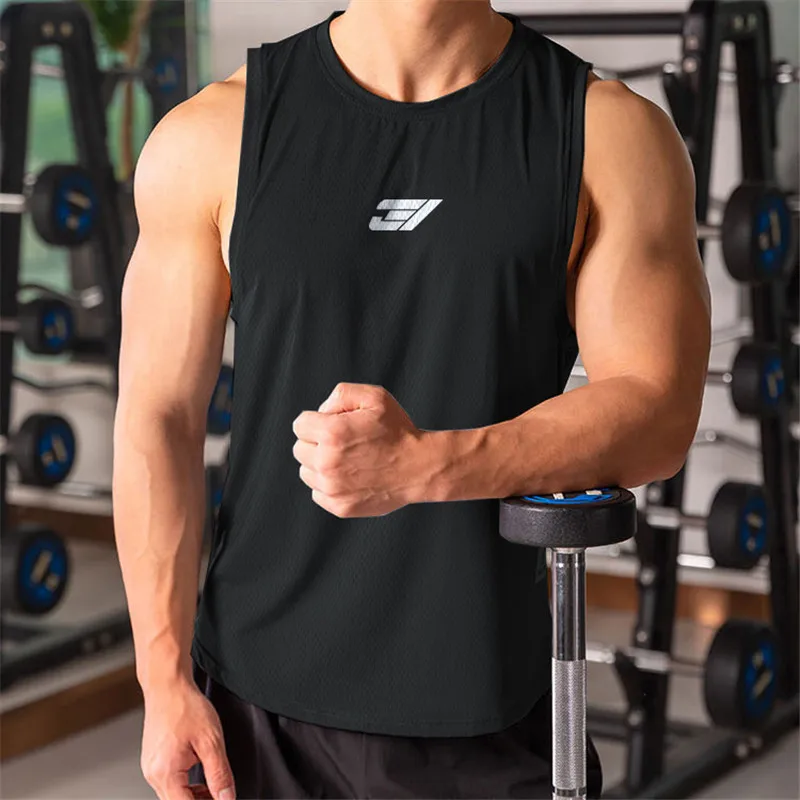 Men's Fitness & Workout Sleeveless Tank Top - Men's Fitness Apparel ...