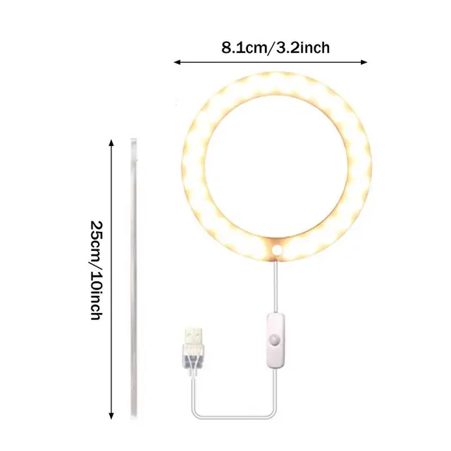 Angyalgyűrűk Grow Világos Kis Növénynövekedés Világítás Növényi Termesztési Lámpák Usb -Aljzat És Automatikus Időzítő Növények Lámpái - Image 6