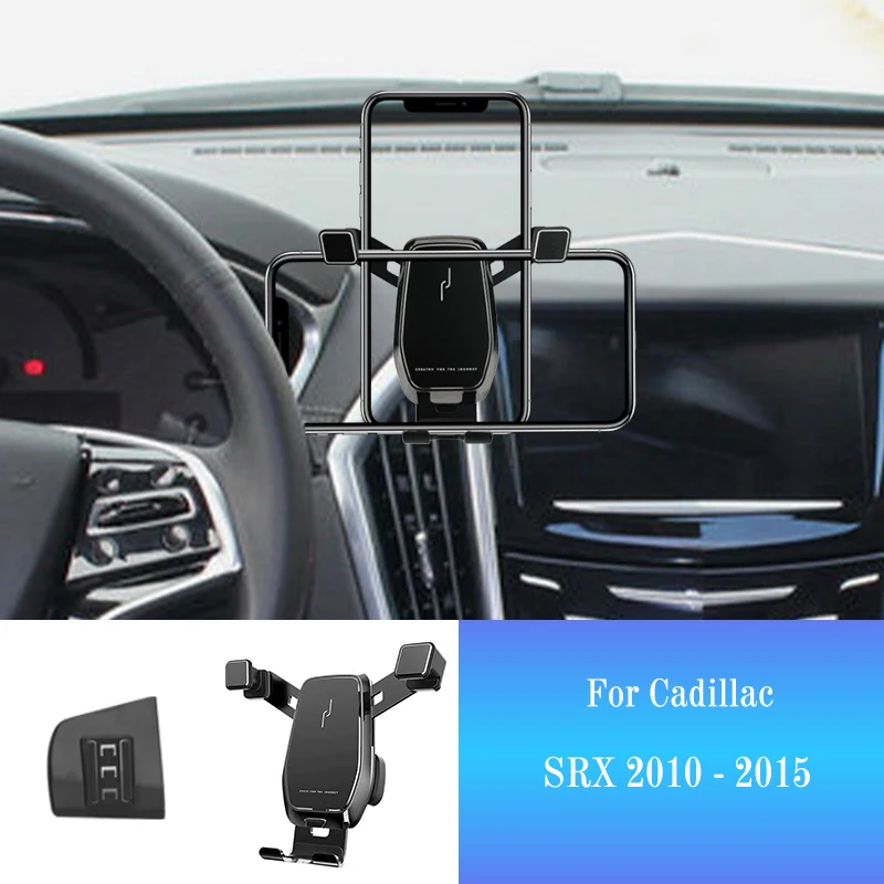 

Автомобильный держатель для Cadillac SRX 2010-2015, крепление для смартфона, кронштейн для стайлинга автомобиля, Поворотная подставка для GPS, поддерживающие аксессуары