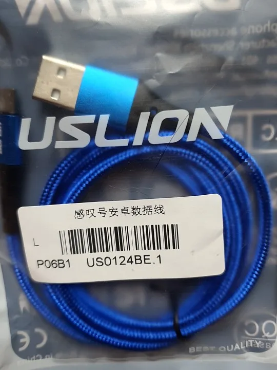 USLION 3A Micro USB Cable Fast Charging for Samsung Xiaomi Huawei Realme OPPO Android Mobile Phone USB Data Wire Cord 0.5/1/2/3M photo review