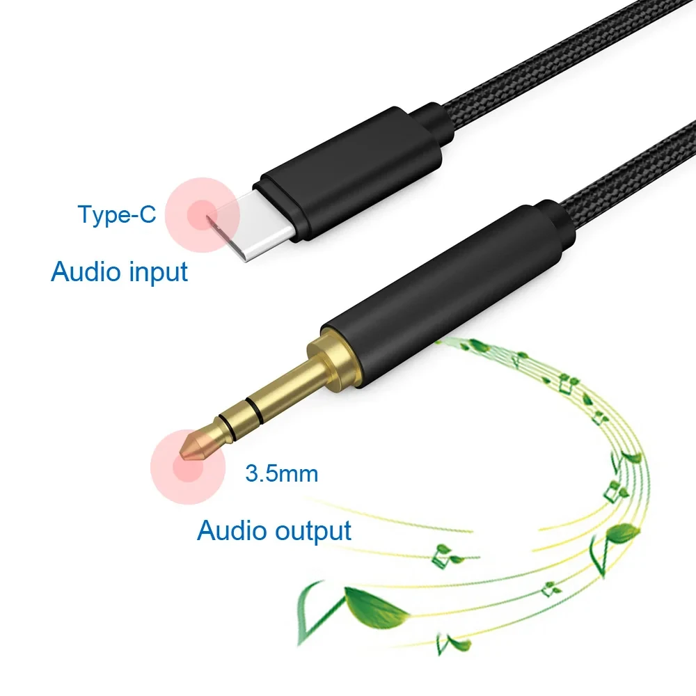 3.5mm Audio Cable Usb To 3.5mm Adapter Type C To 3.5mm Adapter Type C Aux Adapter Type C Adapter Type C To Aux Adapter Audio Earphone Converter Audio Headphone Adapter 3.5mm Audio Adapter Type C To 3.5mm Car Audio Auxiliary Cable Compatible With IPhone 15 Series Samsung Xiaomi Redmi