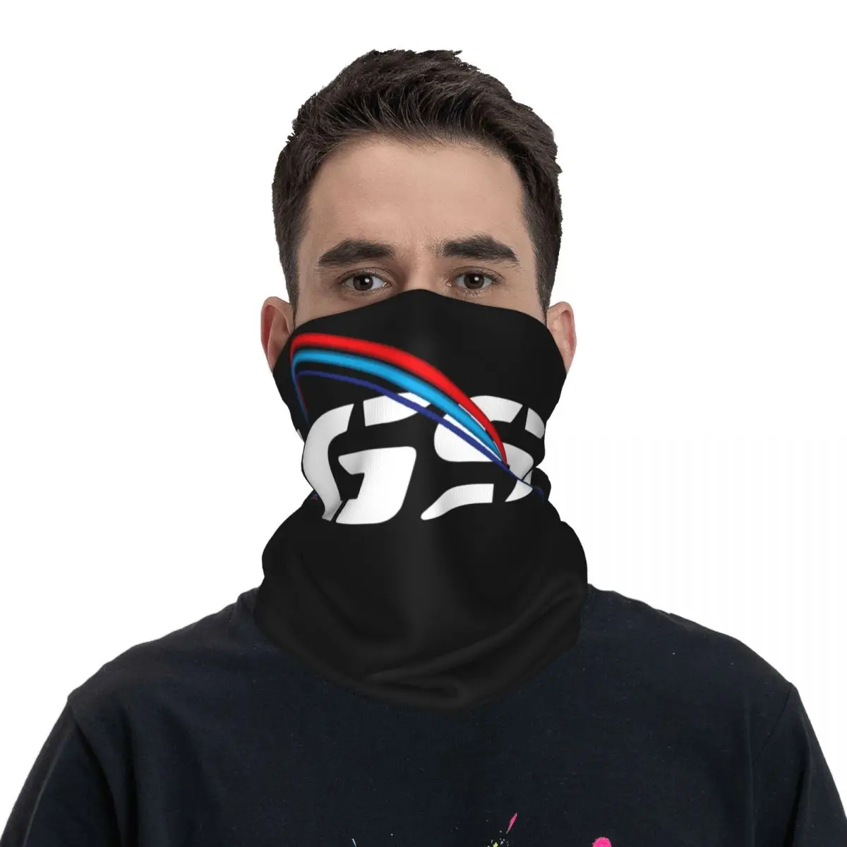 GS Bandana Merch Neck Gaiter Printed Magic Scarf Multi-use Scarf For Riding Washable neck wrap,neck gaiter,bandana neck cover,multifunctional bandana