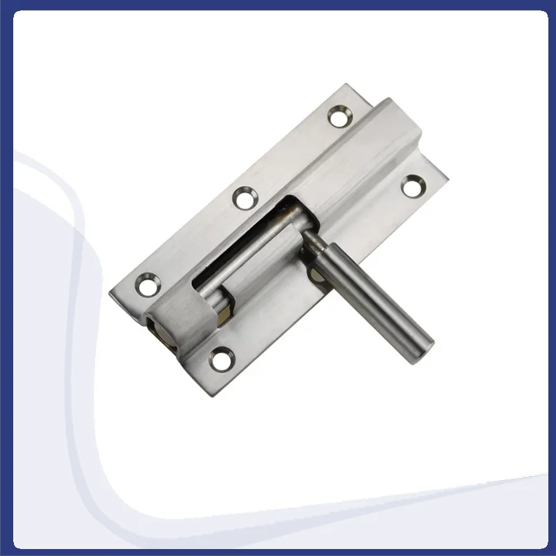 304 Stainless Steel Sliding Solid Cylindrical Pin Lock Suitable For Industrial Electrical Equipment Cabinet Doors