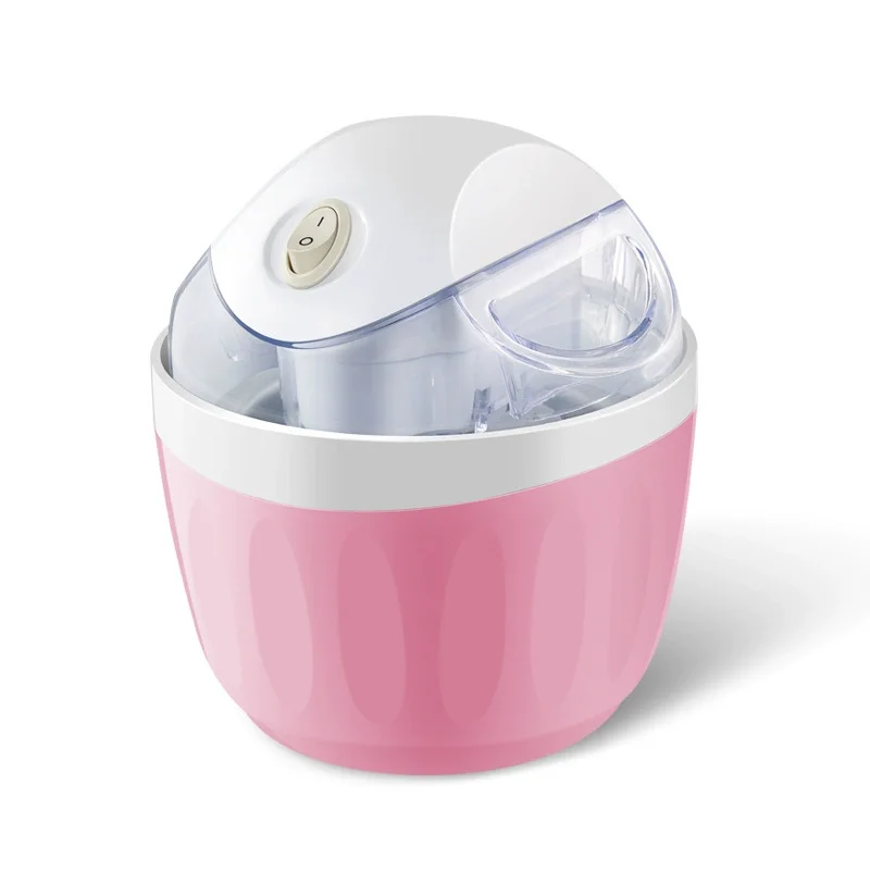 220V Portable Electric Ice Cream Maker 500ml DIY Ice Cream Machine Frozen Yogurt Smoothie Milkshake Machine