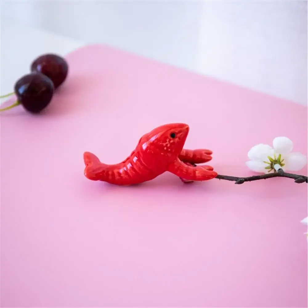 1 Pcs Ceramic Chopsticks Holder Rack Crayfish Chopsticks Holder Mat Care Fashion Kitchen Tableware Tools